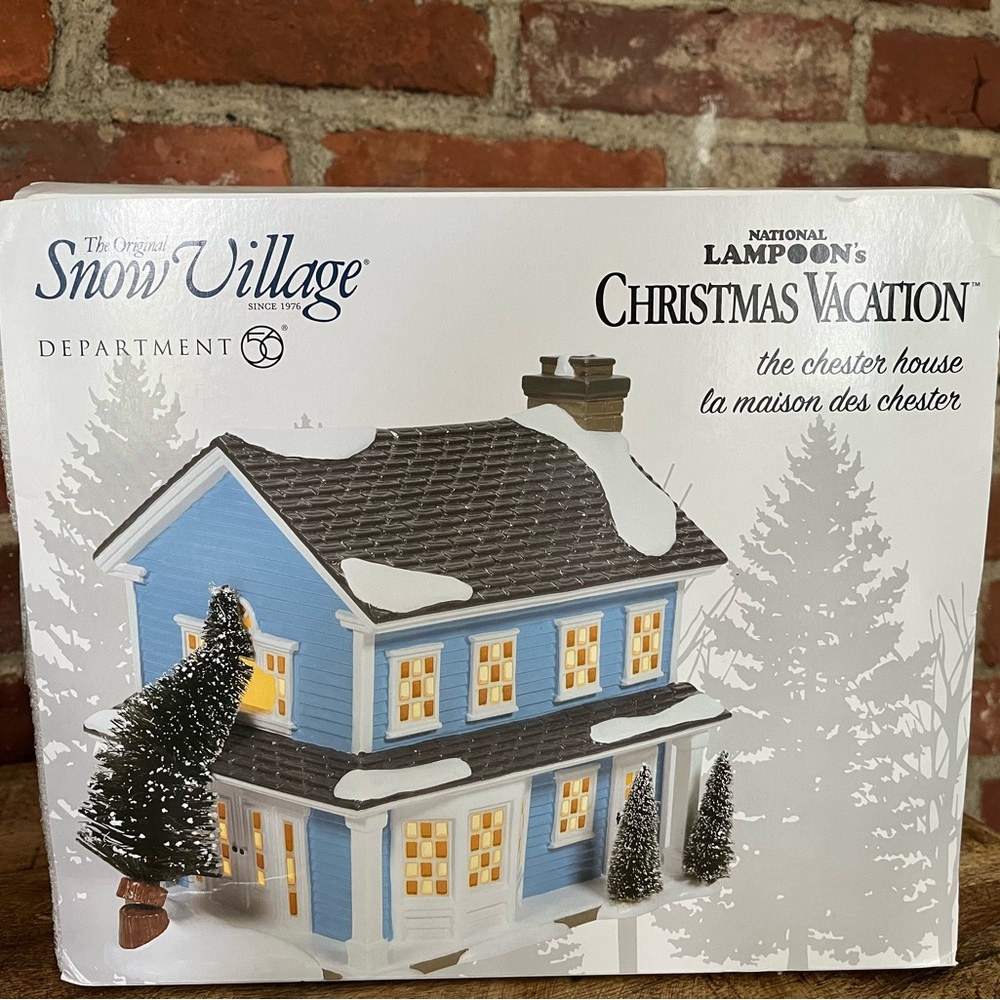 COPY - National Lampoon Christmas vacation the Chester house 56 new with tags